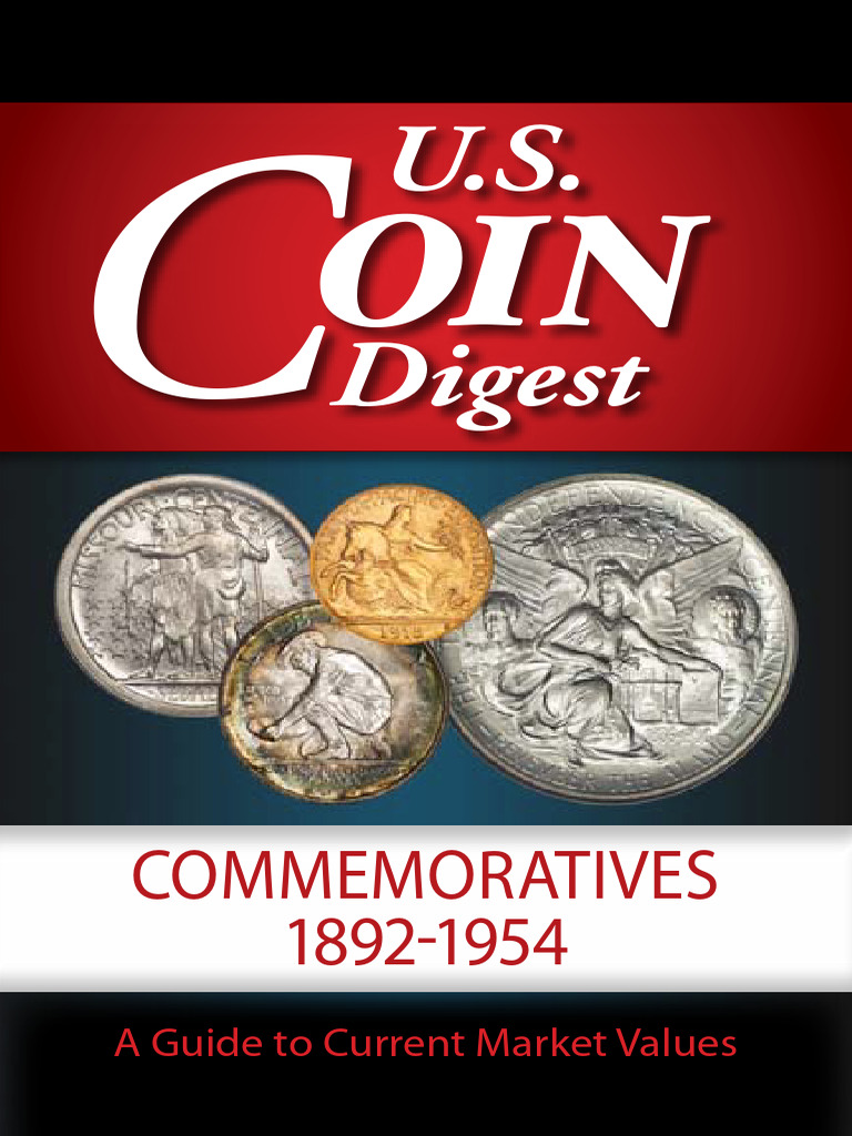 U.S. Coin Digest Conmemoratives 1892 - 1954 | PDF | Coins | Currency