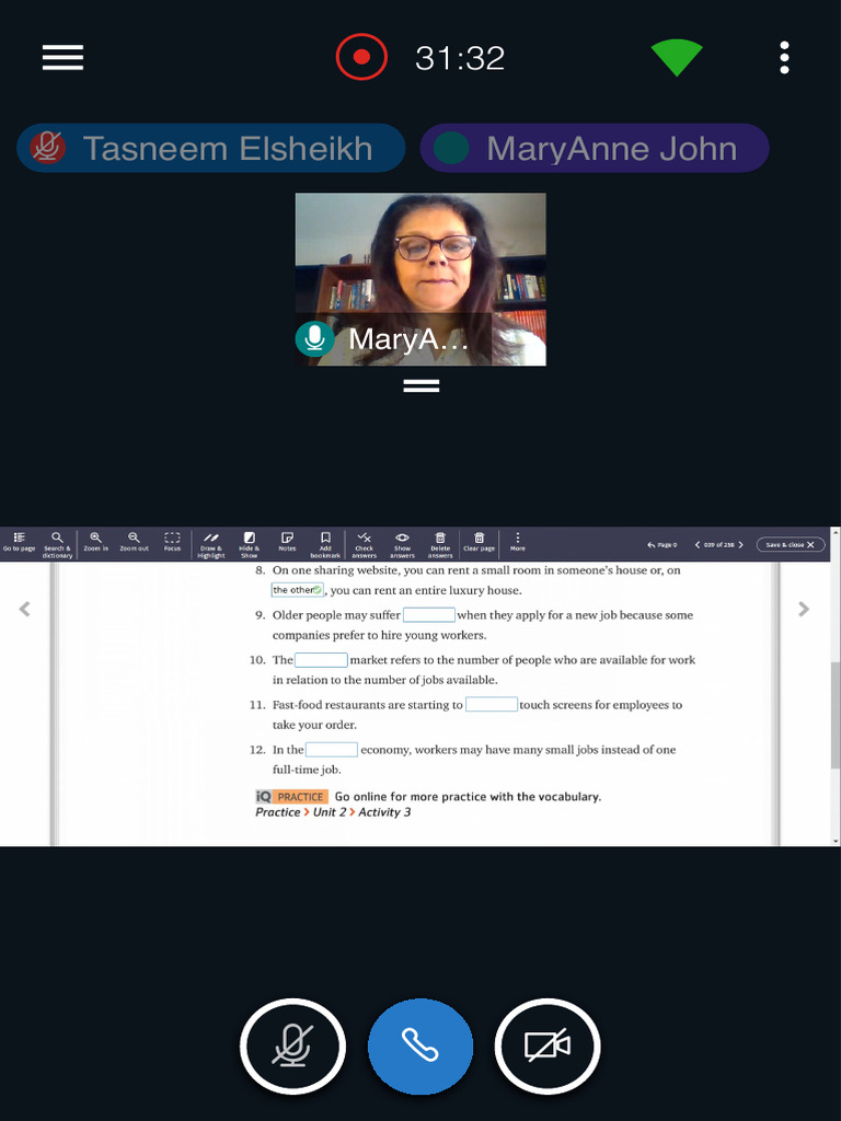 Virtual Classroom - Week 4 Class 2 | PDF