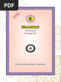 Islamiat Sindh Text Book