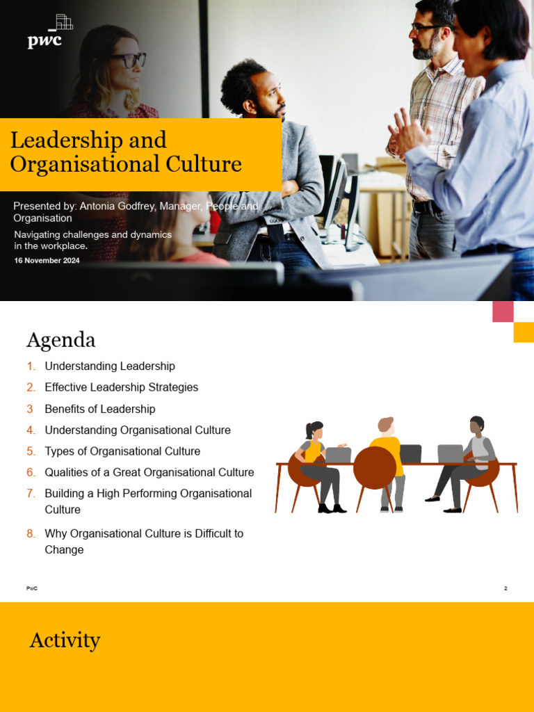 Leadership and Organisational Culture | PDF | Organizational Culture ...