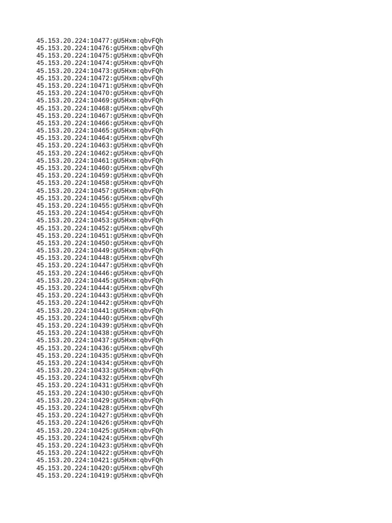 IP Address Log Entries | PDF