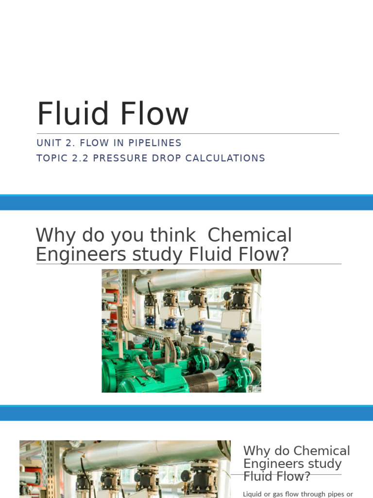 Pressure Drop Calculations in Pipelines | PDF | Physics | Motion (Physics)