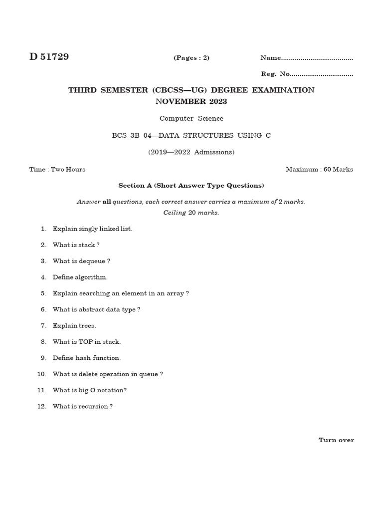 2023 data structures using c pdf queue abstract data type