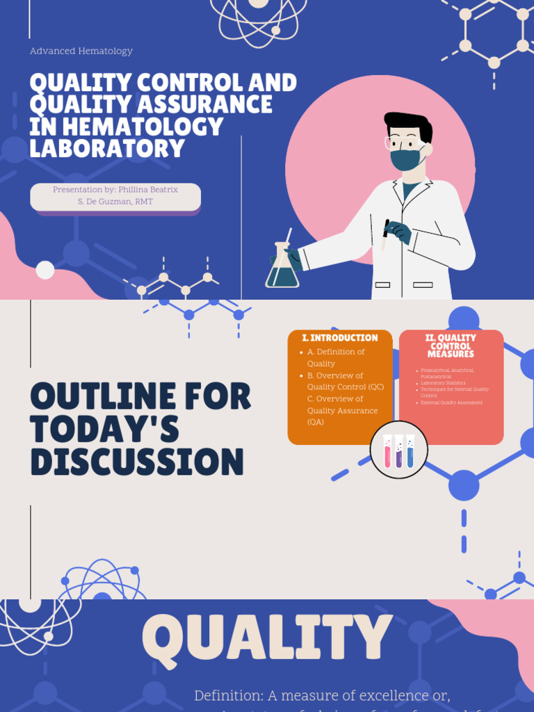 Quality Control in Hematology Lab | PDF | Coefficient Of Variation ...