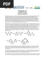 Problem E: Huffman Codes