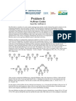 Problem E: Huffman Codes