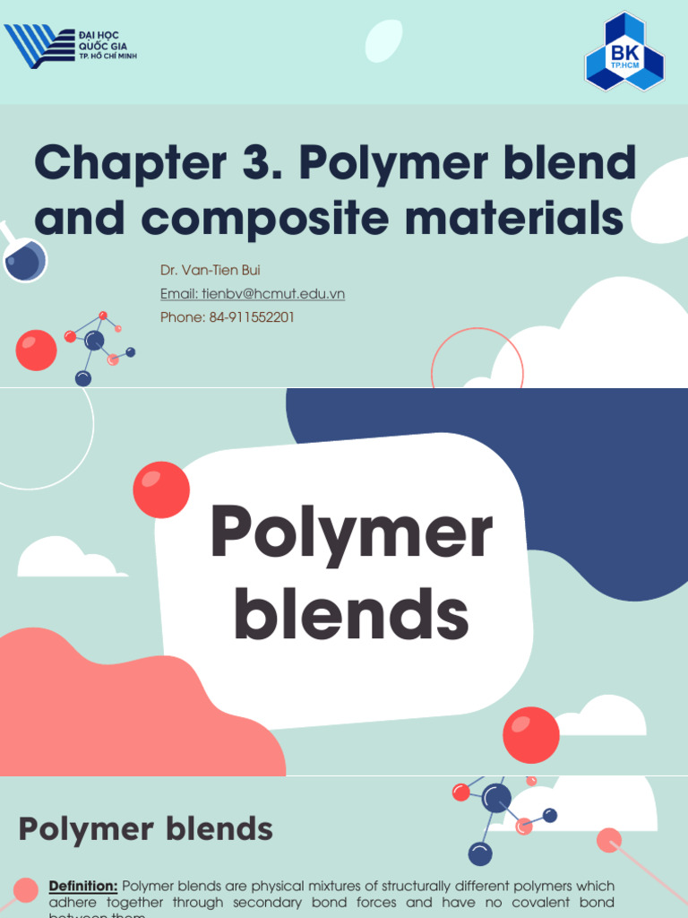 Polymer Blends and Composites Overview | PDF | Composite Material ...