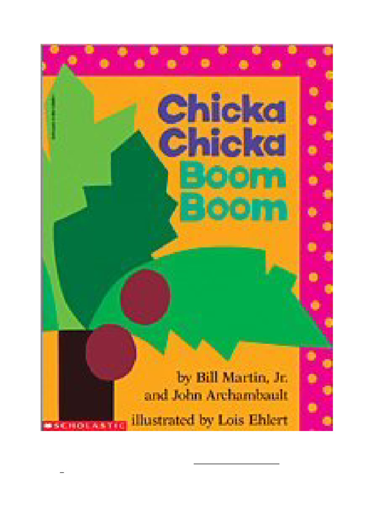 Chicka Chicka Boom Boom Adaptation | PDF | Collation | Non Fiction Books