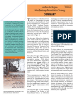 Anthracite Region Mine Drainage Remediation Strategy Summary Report (Pub. No. 279a)