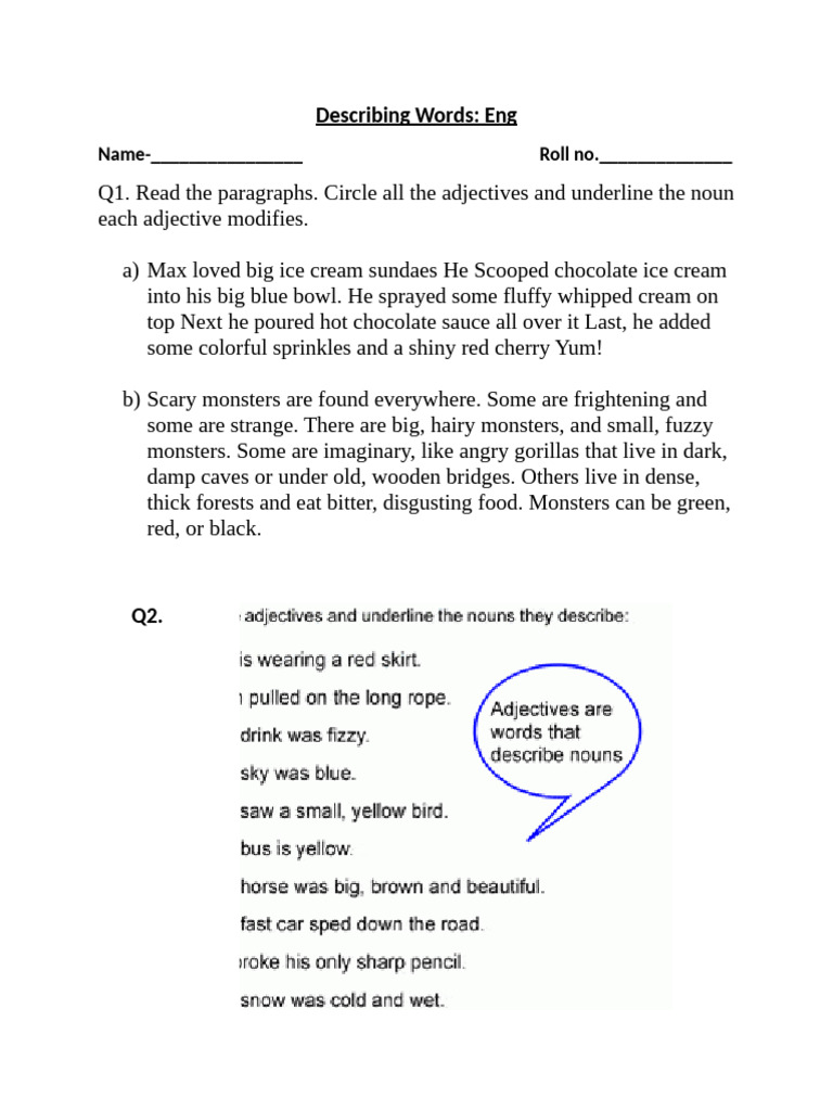 Adjectives | PDF