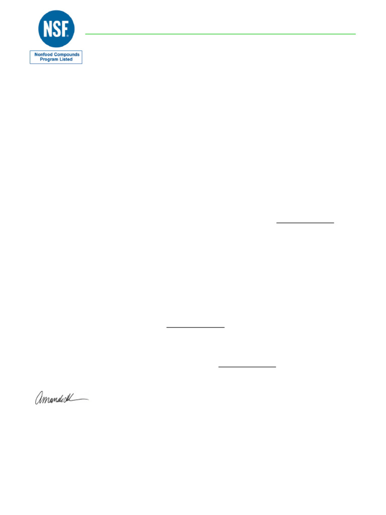 149887-NSF H1 Comptek FPC 100 | PDF