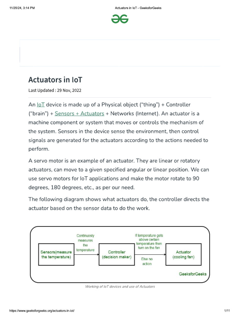 Actuator | PDF