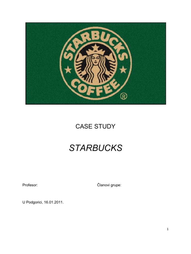 six sigma case study starbucks pdf