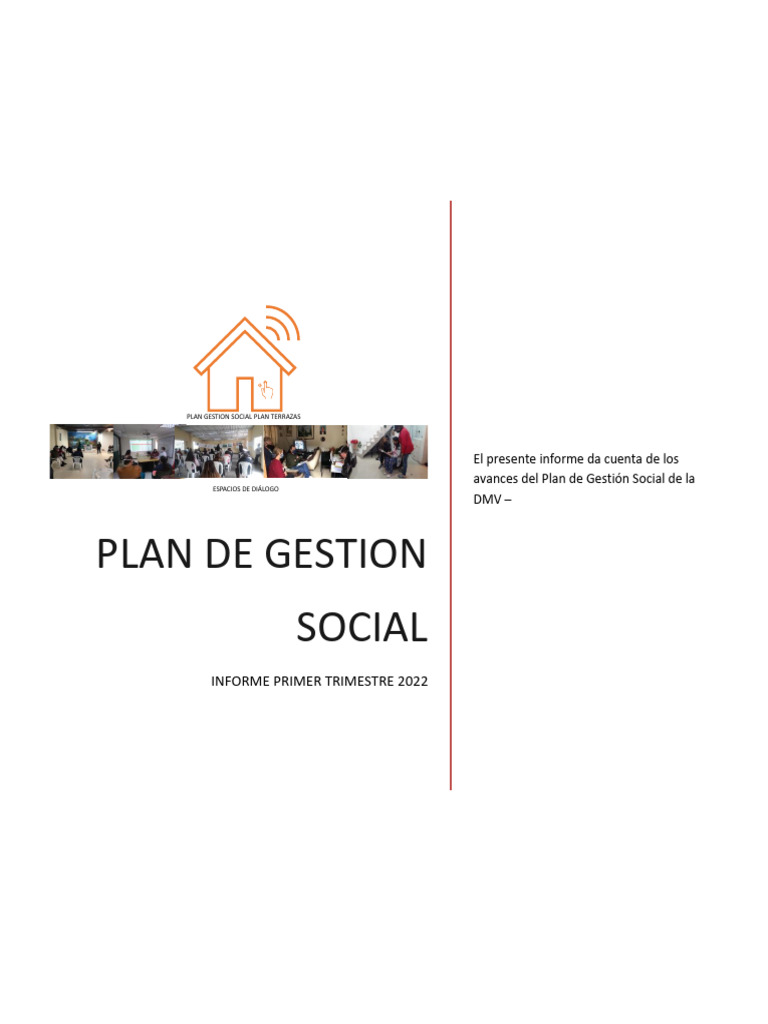Informe 1er Trimestre 2022 - Dirección Mejoramiento de Vivienda | PDF
