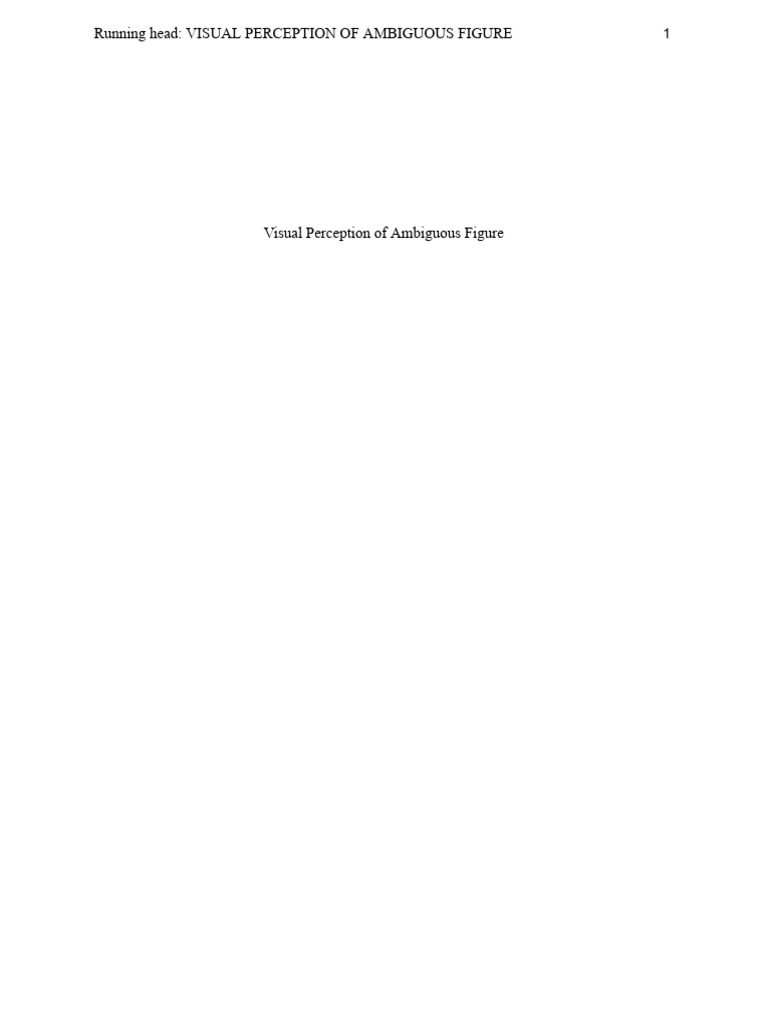 Perception Shift in Dolphin-Couple Illusion | PDF | Perception | Illusion