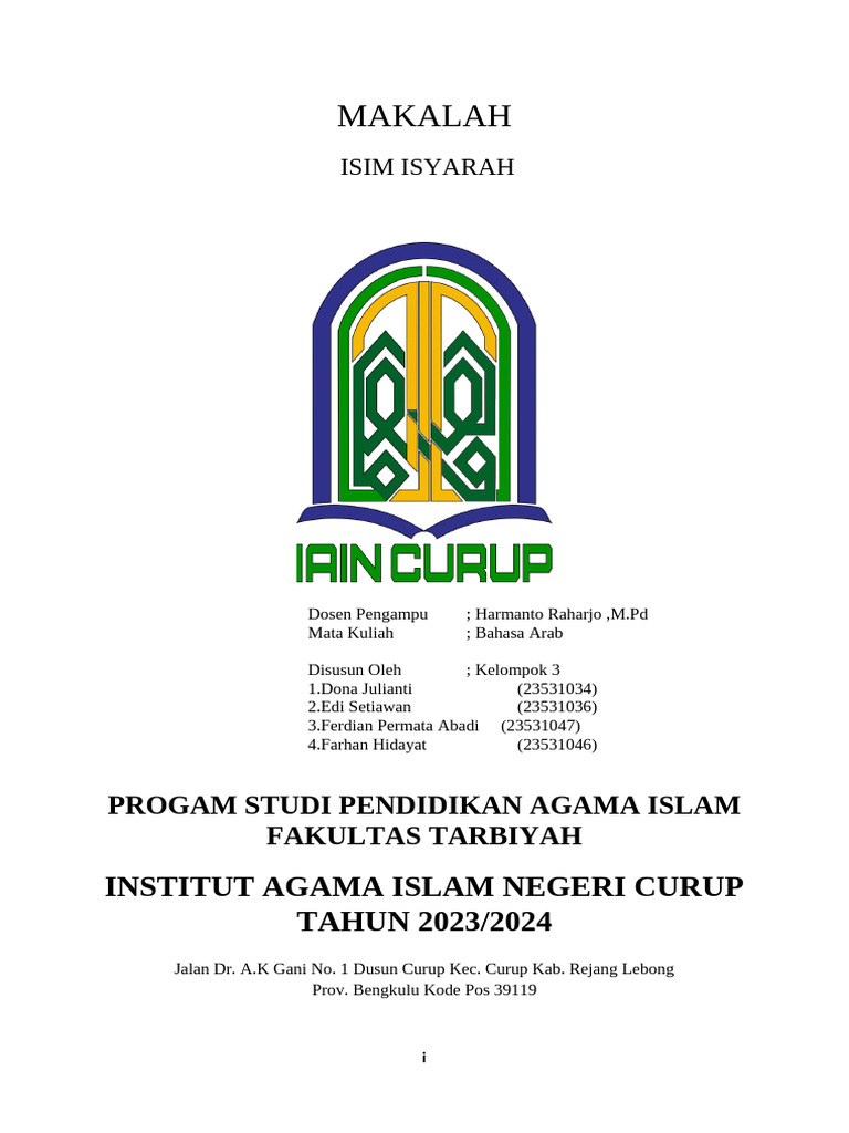 Isim Boday | PDF