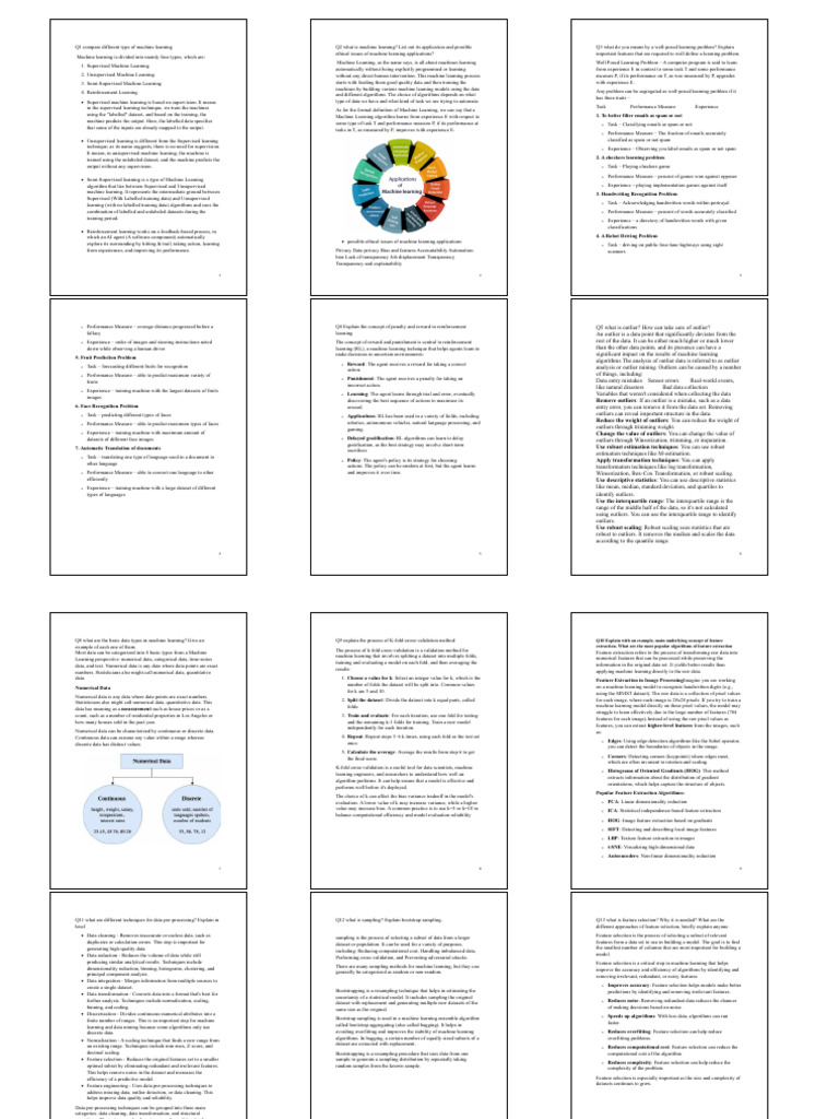 MACHINE LEARNING BE 7th SEM PDF | PDF | Machine Learning | Dependent ...