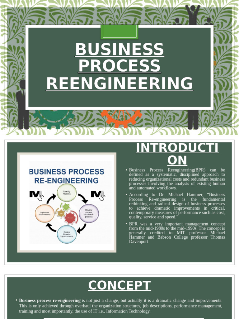 Business Process Reengineering | PDF | Business Process | Business ...