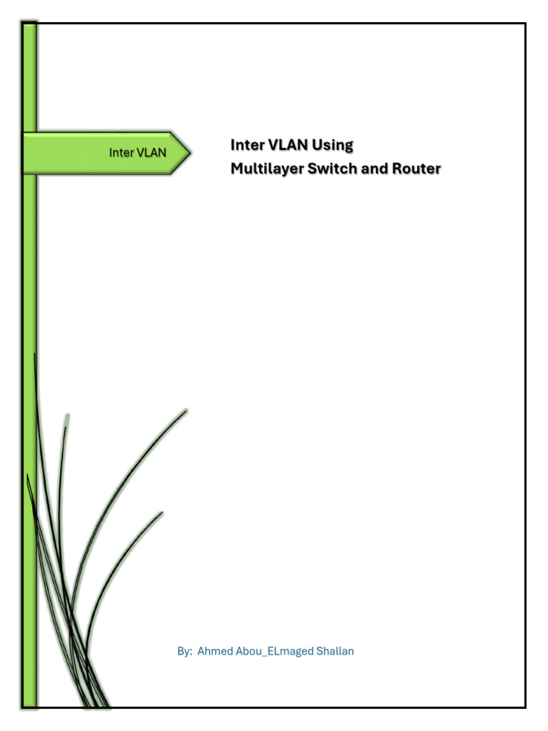 Inter VLAN L3 and Router | PDF | Networking Standards | Internet ...