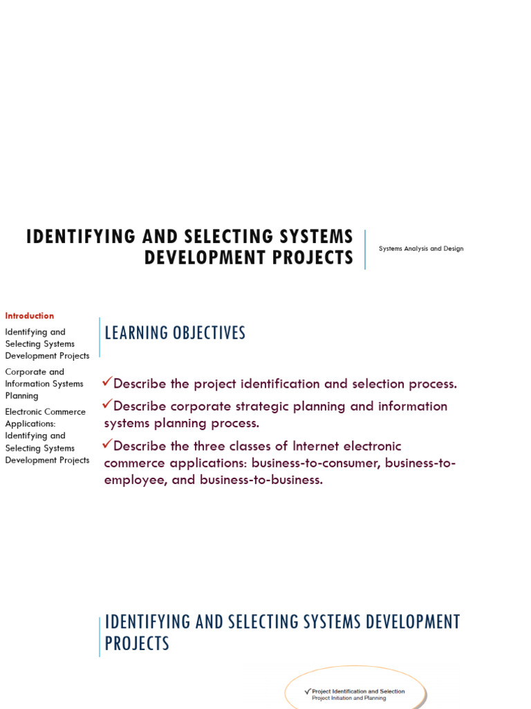 5203 SD 4A Project Selection | PDF | Matrix (Mathematics) | System