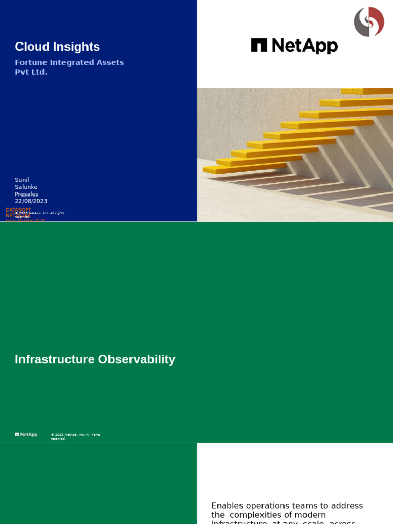 NetApp Cloud Insights Overview | PDF | Cloud Computing | Information ...