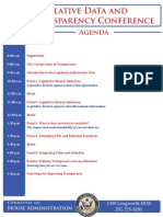 House Legislative Data and Transparency Conference Agenda