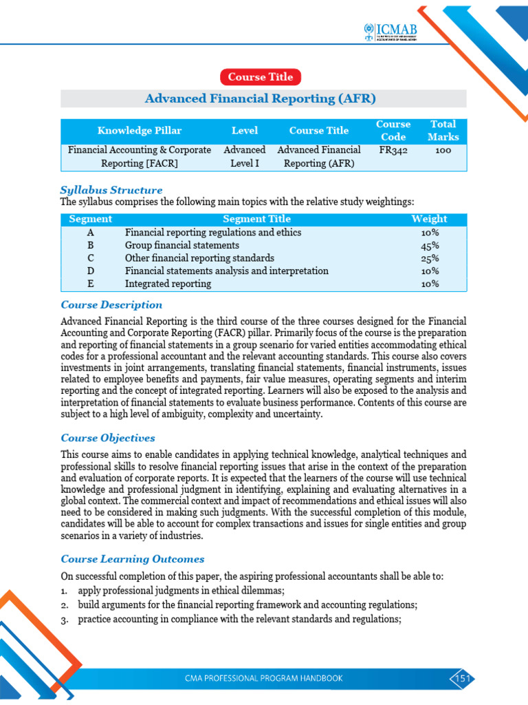 FR342 - Afr | PDF | International Financial Reporting Standards | Fair ...