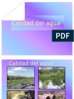 Tema 1. Calidad Del Agua, Julio 2011