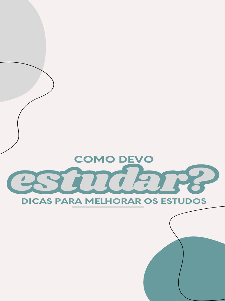 Dicas para Estudar com Eficácia | PDF | Tempo