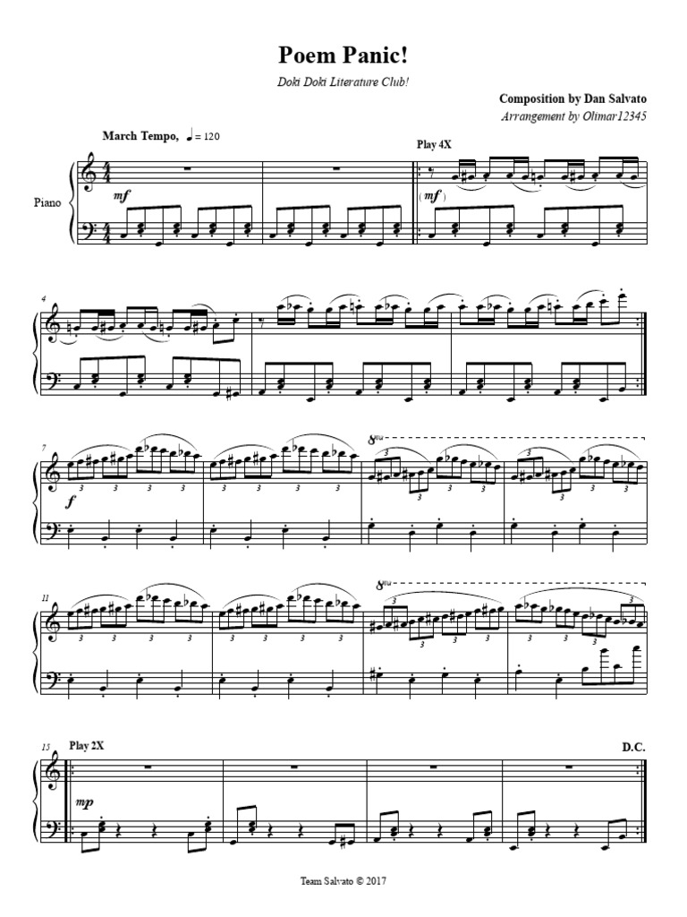 (PC) - DDLC - Poem Panic! | PDF