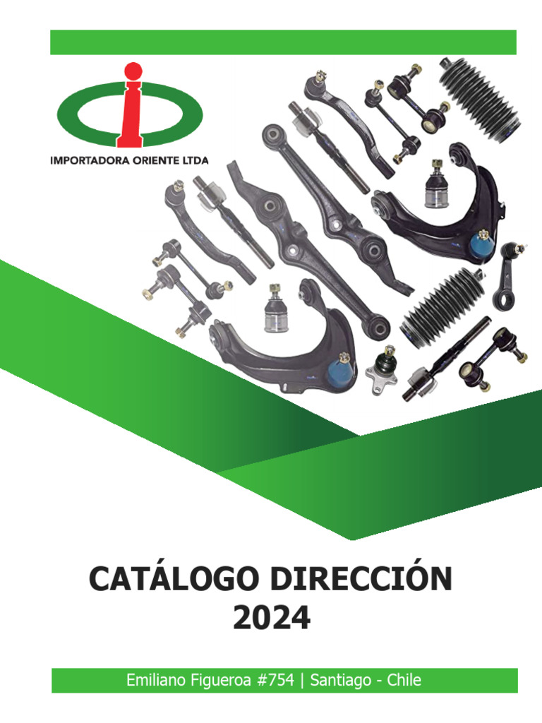 Catálogo de Repuestos de Dirección 2024 | PDF | Toyota