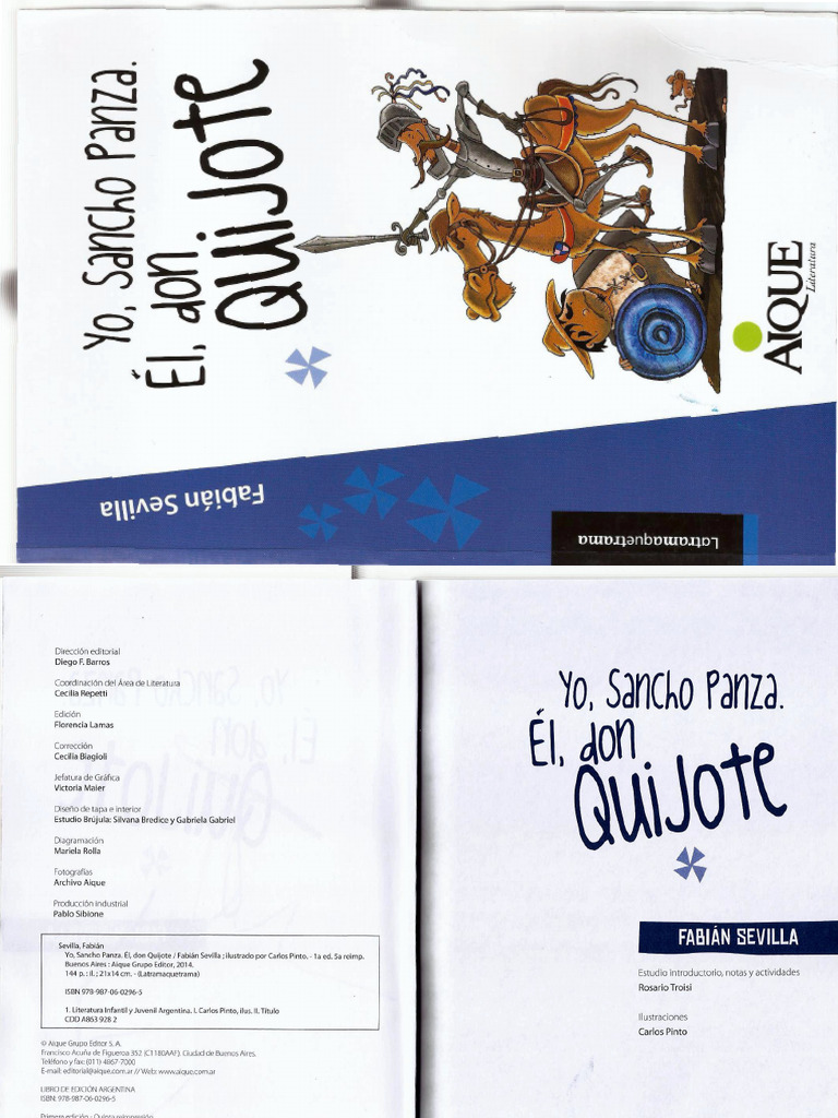 Yo Sancho Panza El Don Quijote Pdf Pdf