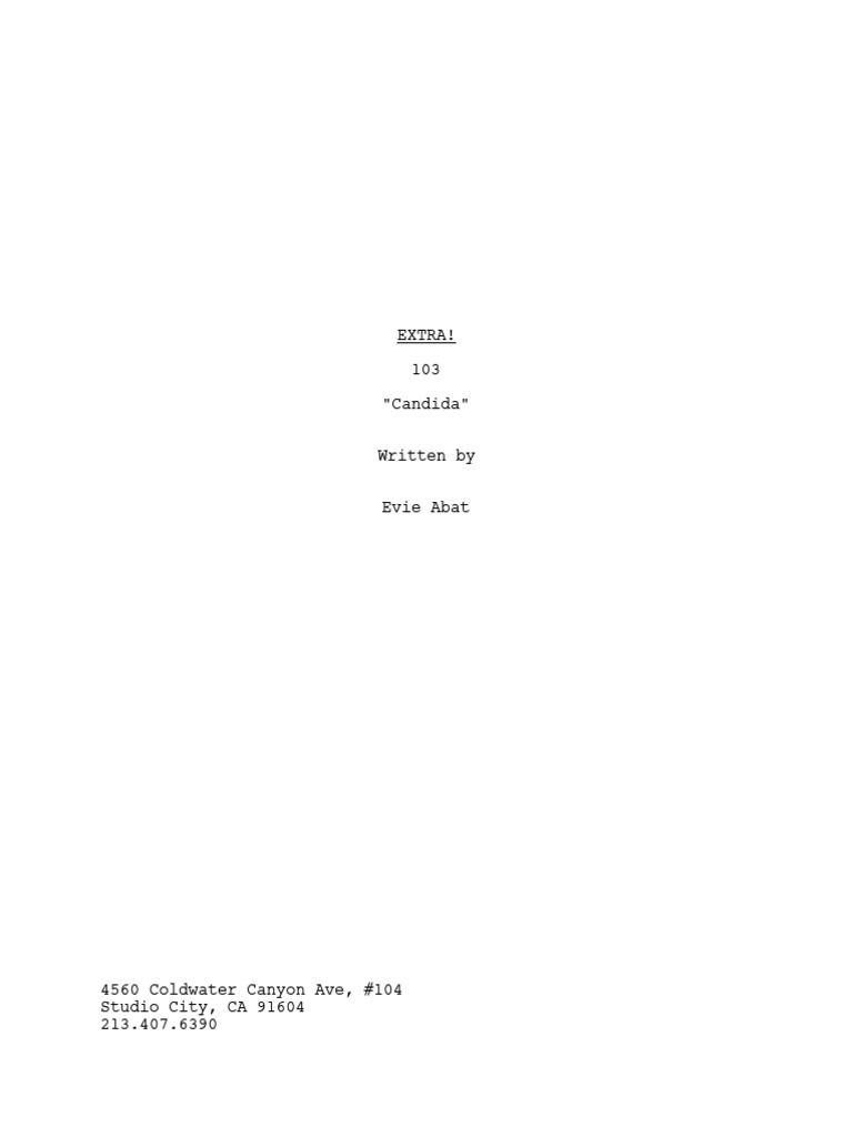 Extra!S1 Ep 3 | PDF