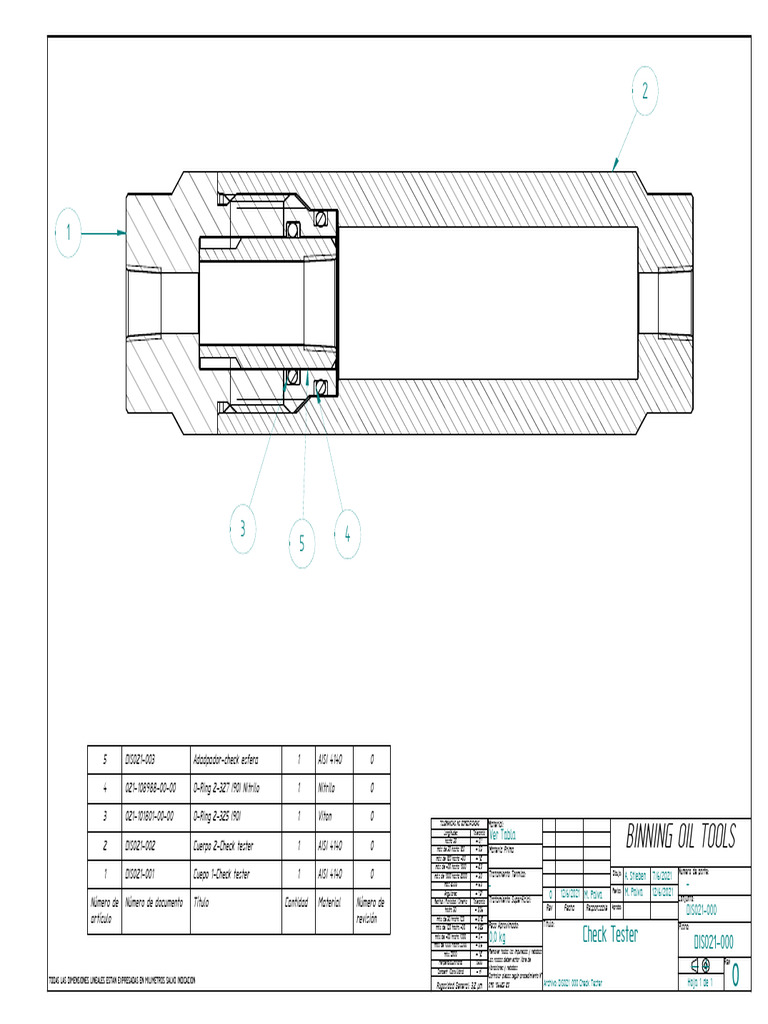 DIS021-000 Check Tester | PDF