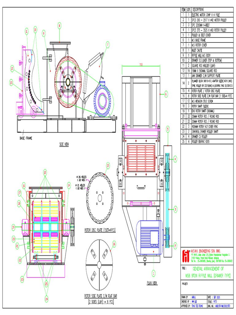 MSB 9T Ripple Mill | PDF