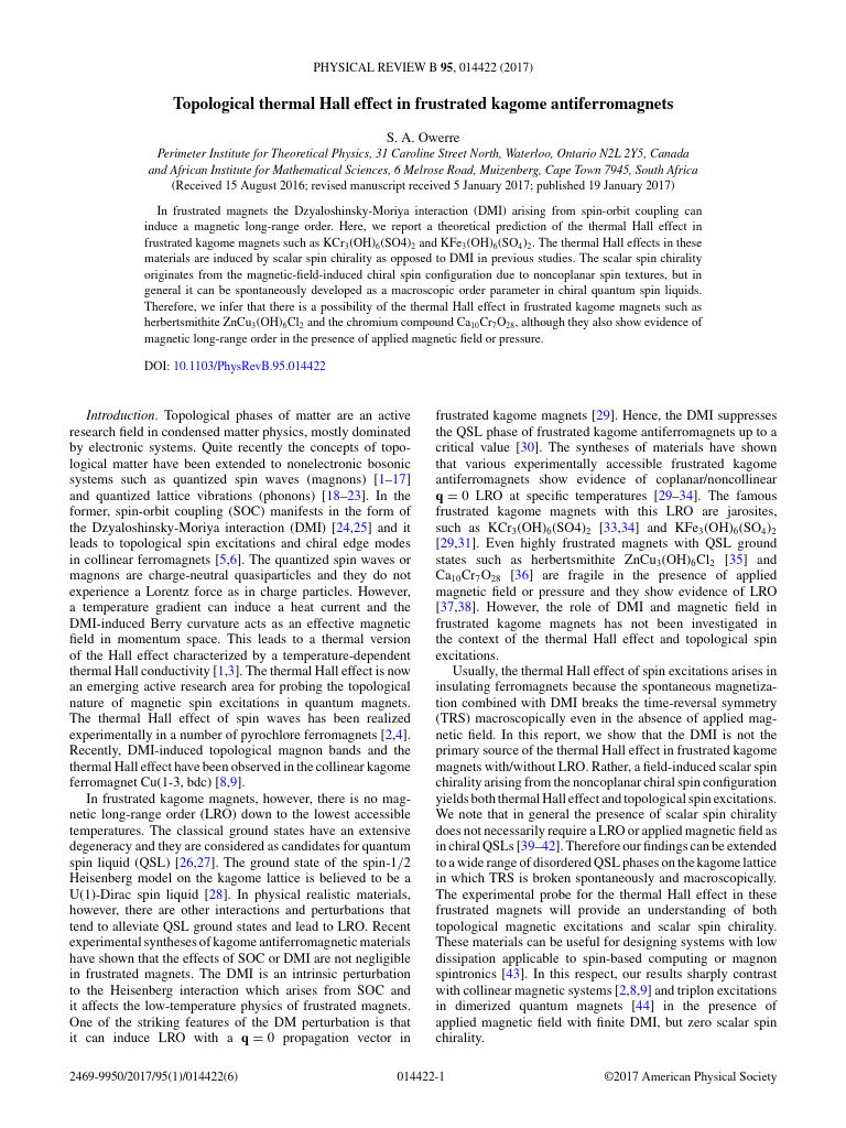 Topological Thermal Hall Effect in Frustrated Kagome Antiferromagnets ...
