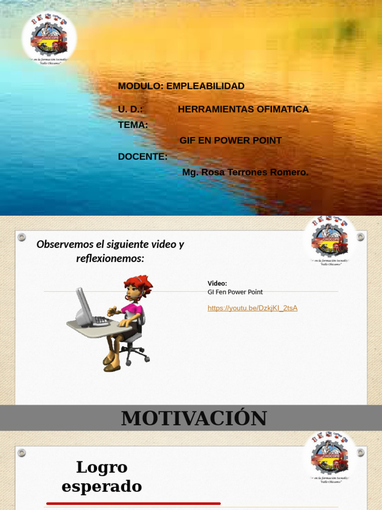 Diap - Gif Power Point | PDF | Crecimiento personal y profesional