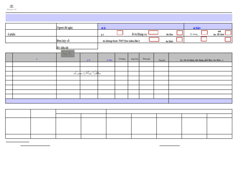 Scrap Form Oct23 Completed | PDF