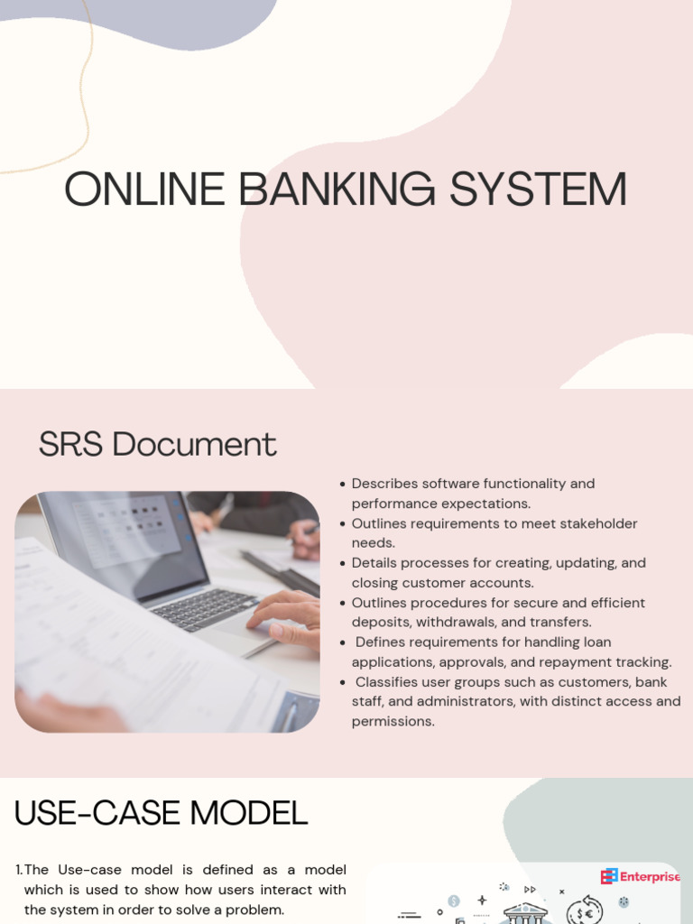 Online Banking System Use Case Model | PDF | Use Case | Unified ...