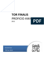 TOR Finalis Presentasi