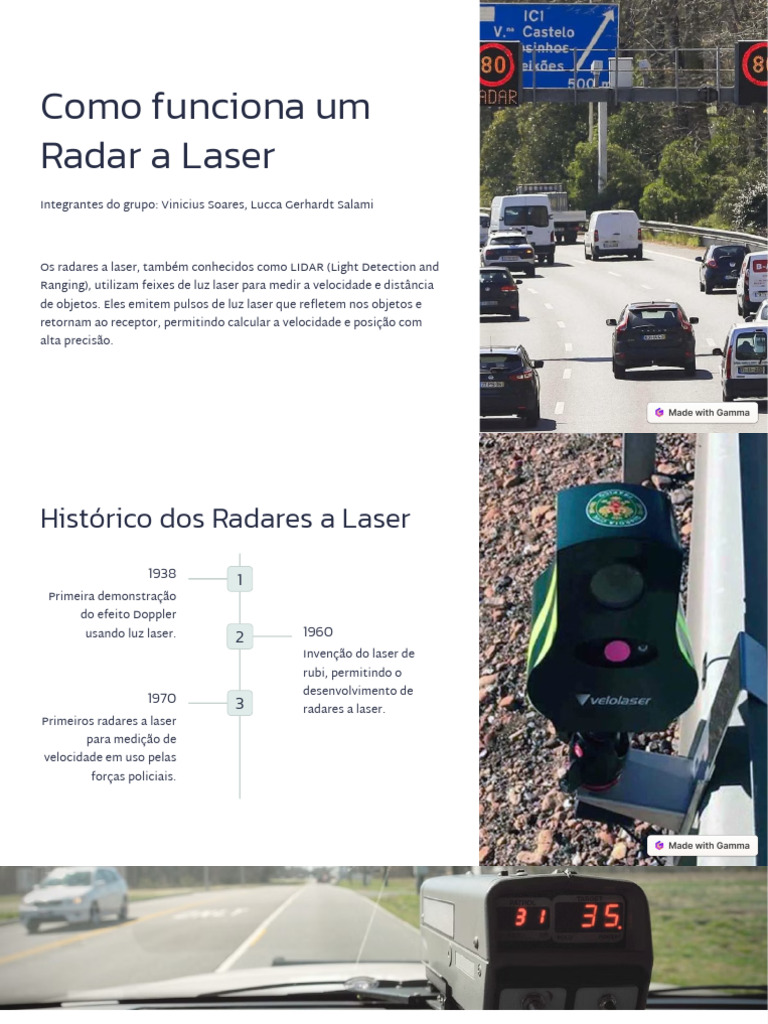 Funcionamento e Aplicações do LIDAR | PDF | Radar | Laser