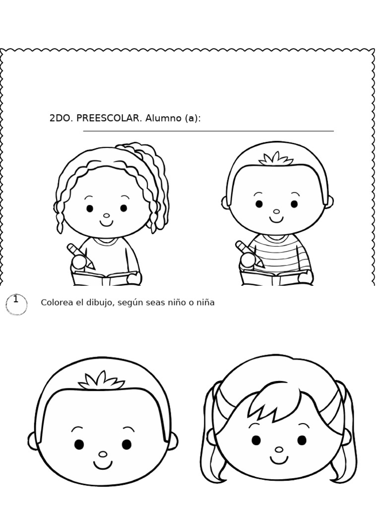 Evaluación Diagnóstica Preescolar 2 | PDF | Artes del Lenguaje y ...