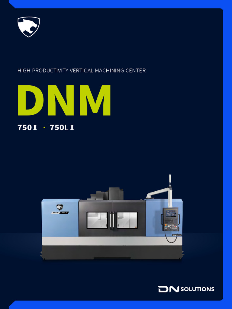 High-Performance DNM 750 Vertical Machining | PDF | Usb | Computer Keyboard