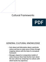 Cultural Frameworks