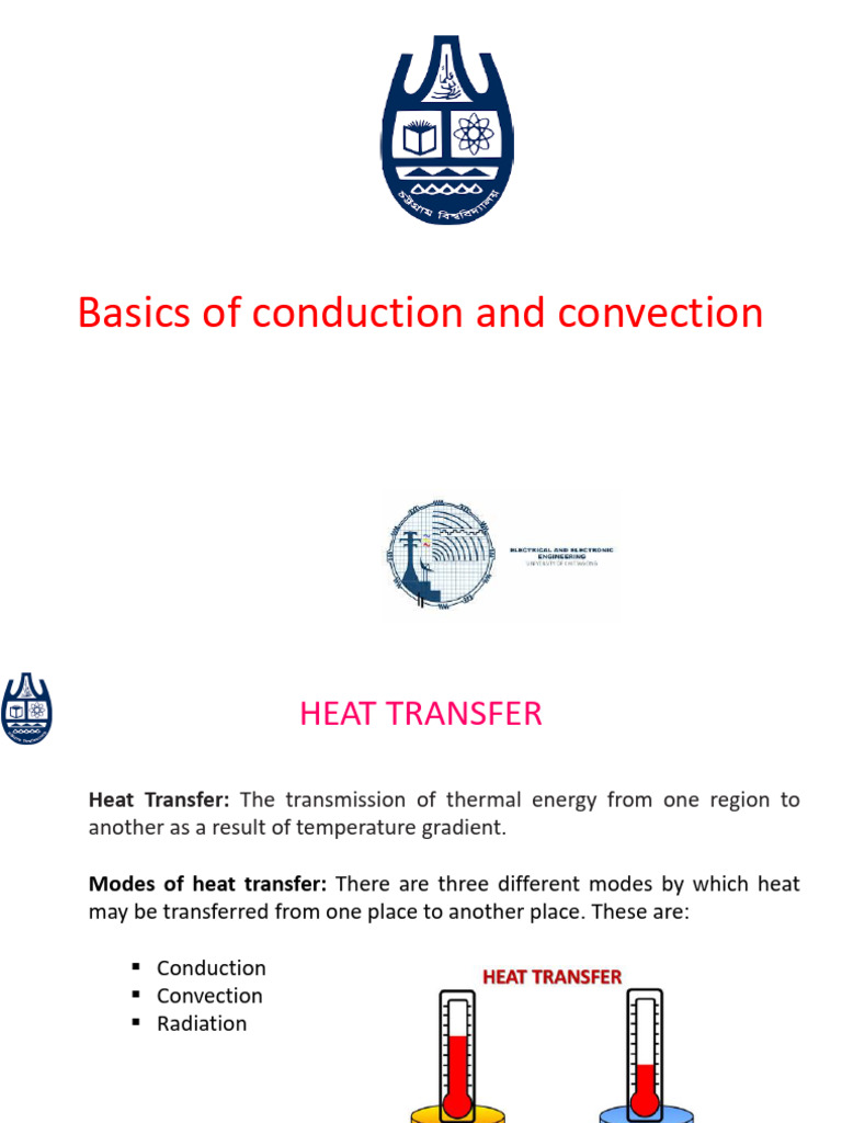 415-2024 Ch3 - Basics of Conduction and Convection - Final | PDF | Heat ...