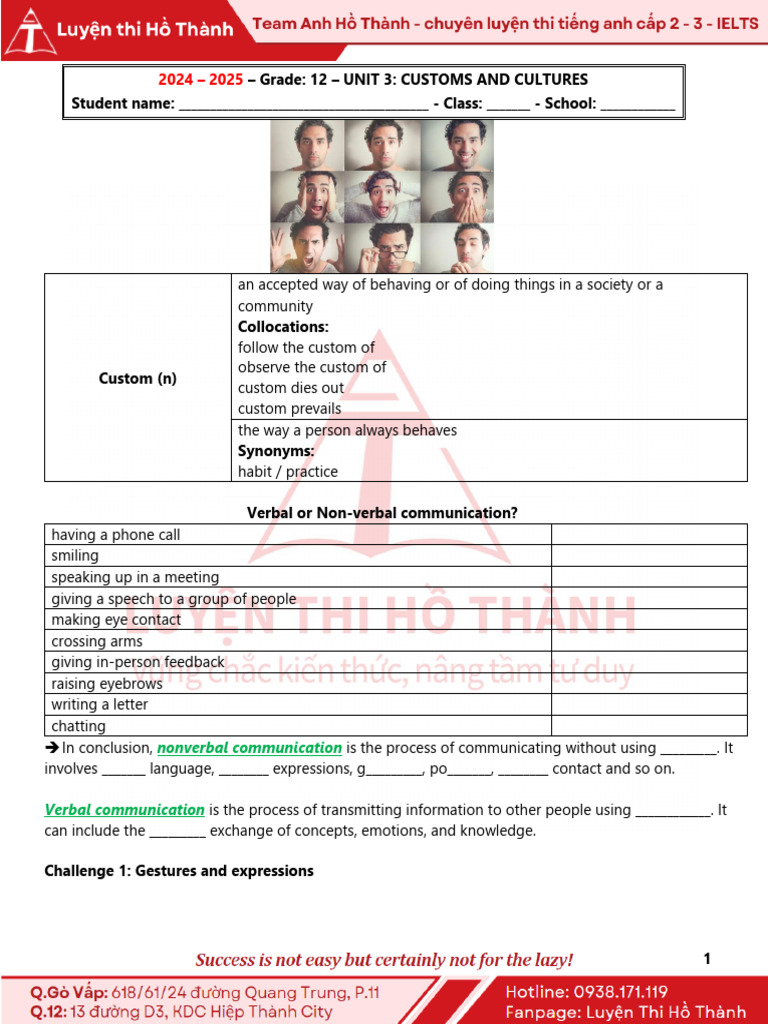 Cultural Gestures and Communication | PDF | Nonverbal Communication ...