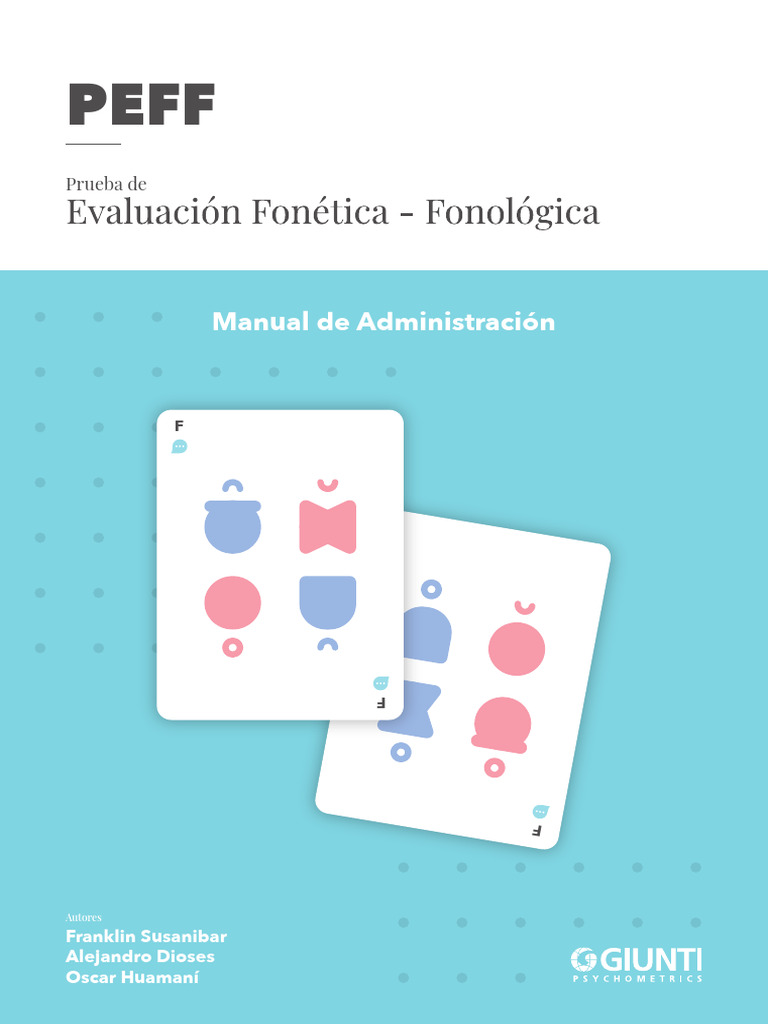 Manual de PEFF: Diadococinesia y Logopedia | PDF | Odontología | Boca