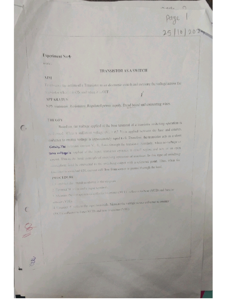 Experiment No 4 Beee | PDF