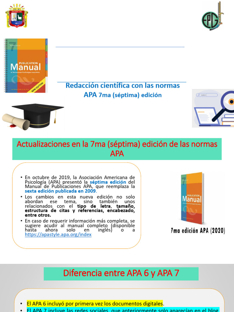 7 - APA Septima Edición - T | PDF | Estilo apa