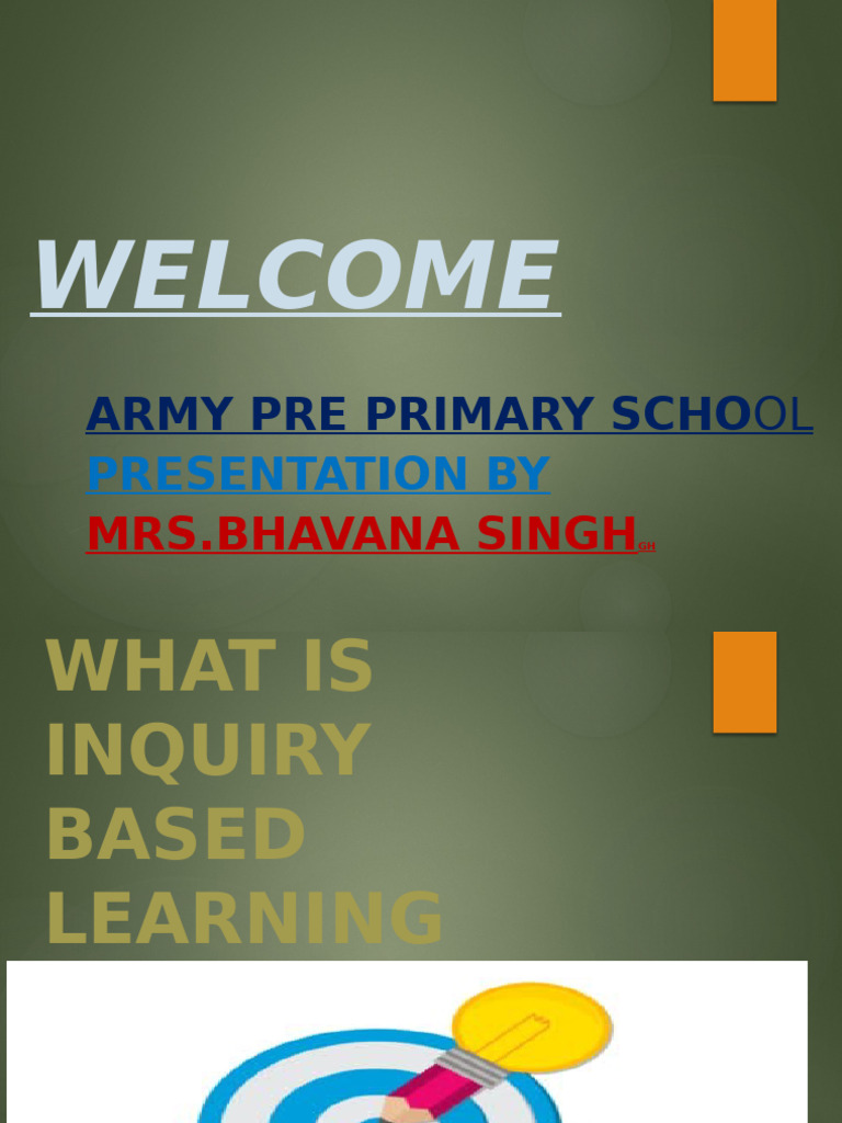 Inquiry-Based Learning Guide | PDF